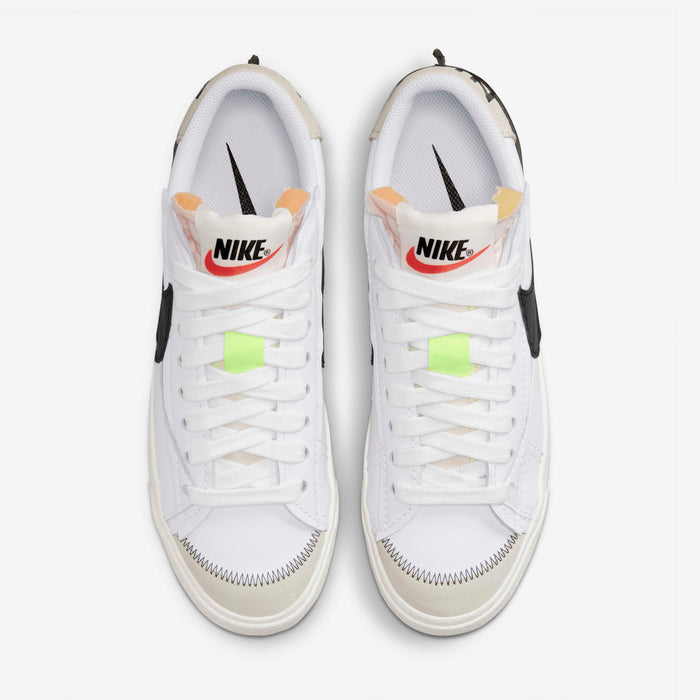 Women's sneakers Nike W Blazer Low 77 Jumbo White/Black/Sail - Image 4