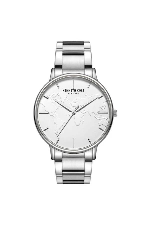 Kenneth Cole Silver Dial Watch for Men