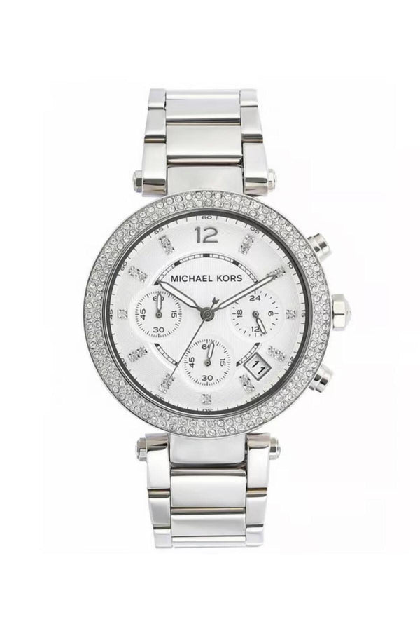 Michael Kors Parker Silver Watch MK5353