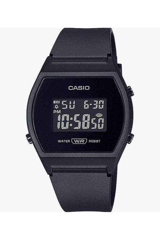 Casio Vintage Digital Watch LW-204 - Black Resin