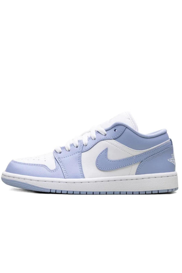 Jordan 1 Low White Aluminum Sneakers