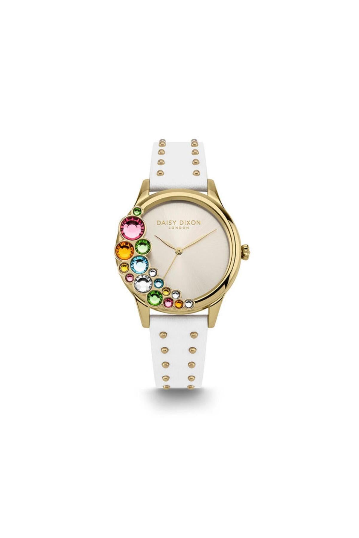 Analog White Dial Women's Watch-D DD185W - Image 1