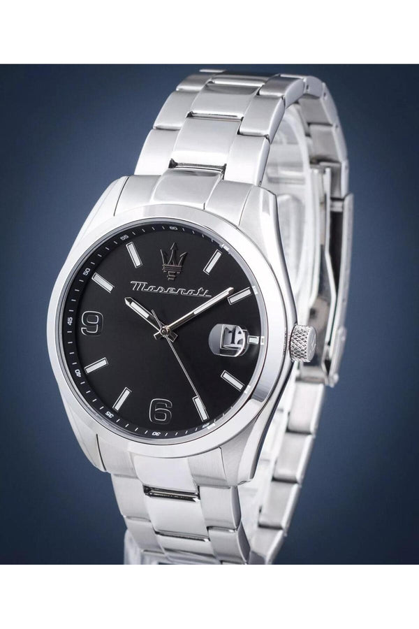 Maserati Attrazione 43mm Black Watch - Steel Bracelet