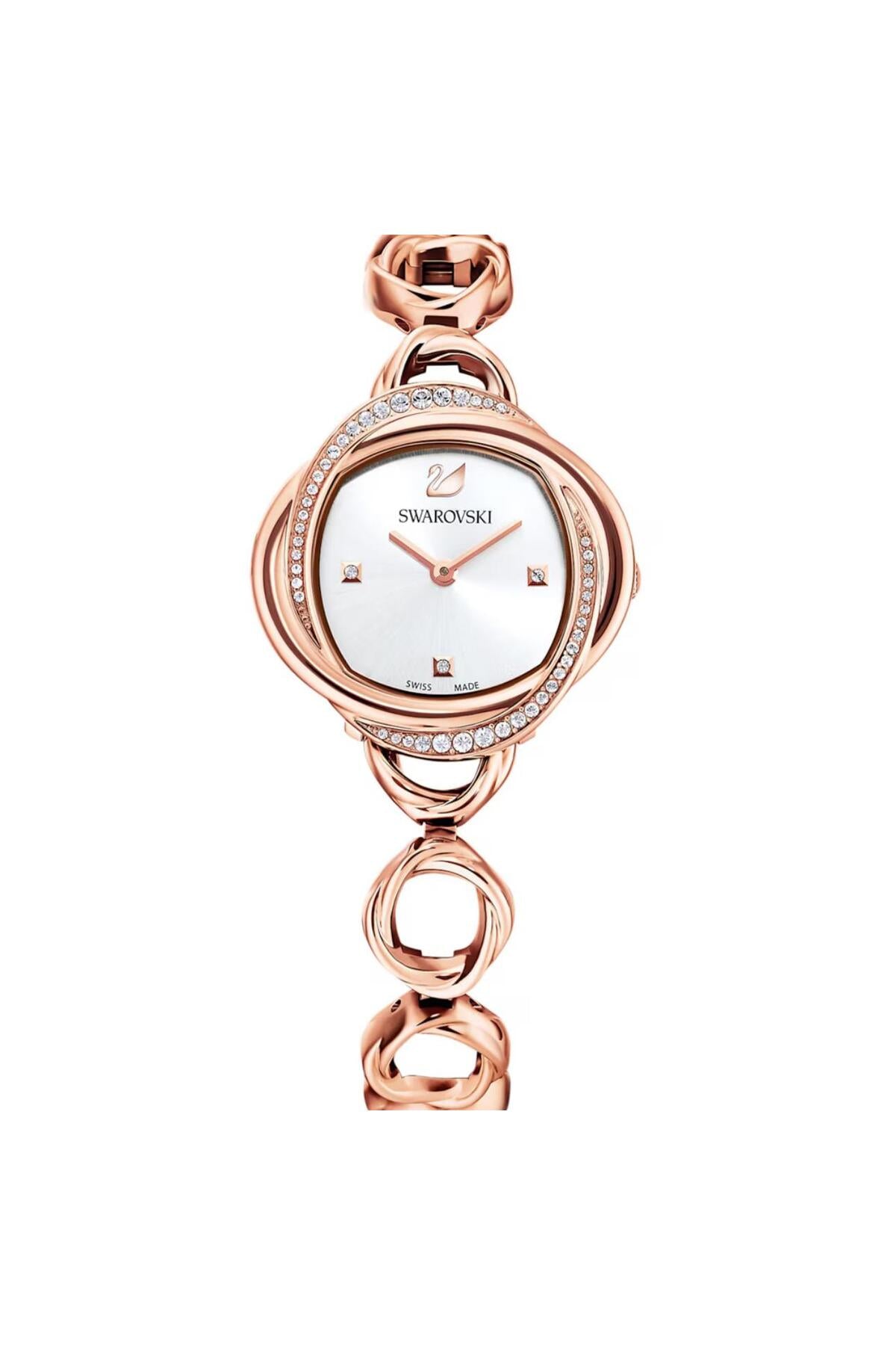 Crystal Flower pink ladies watch | 5547626 - Image 1