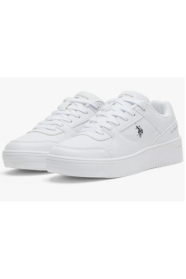 U.S. Polo Assn. LEE Women's White Sneakers