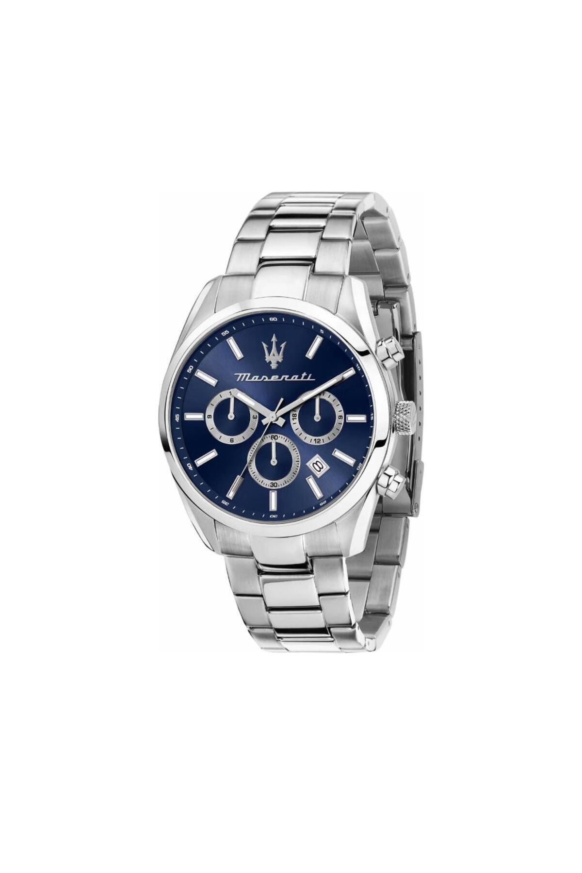 ATTRAZIONE 43MM 3H BLACK DIAL BR SS R8853151005 - Image 1