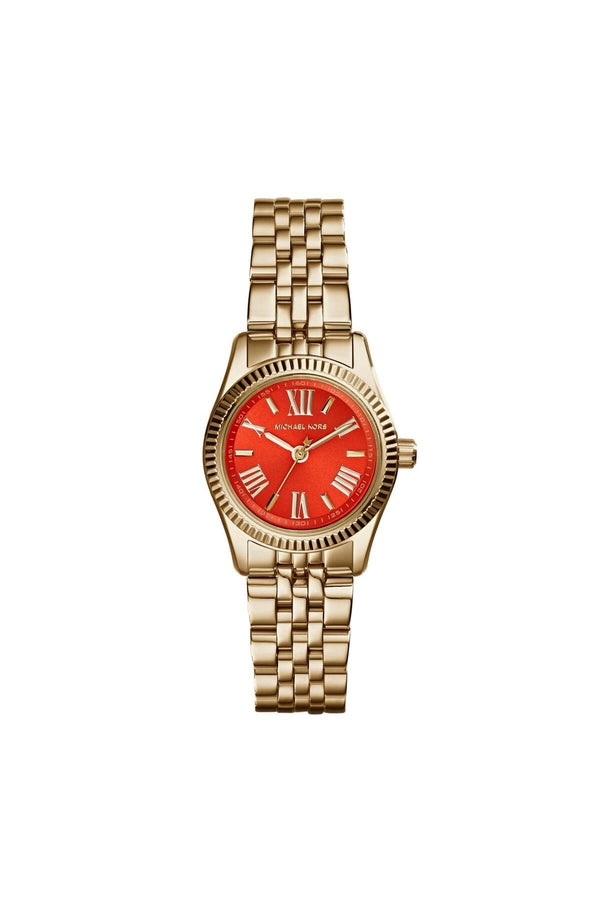 Michael Kors Petite Lexington Orange Watch MK3284