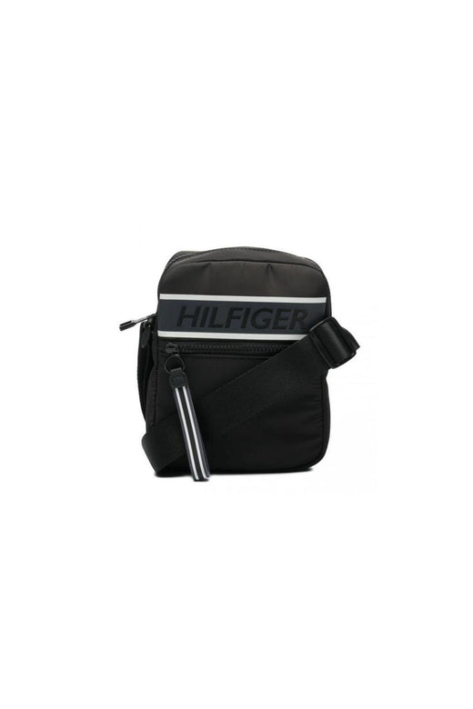 Tommy Hilfiger Metro Mini Reporter Bag - Black