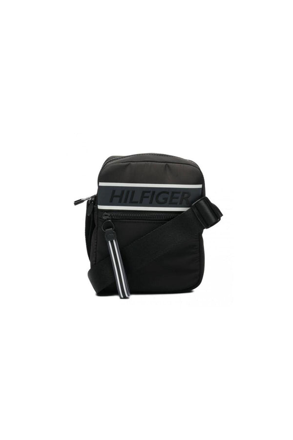 Tommy Hilfiger Metro Mini Reporter Bag - Black