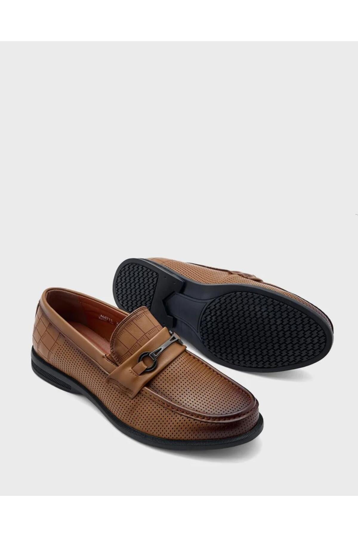 Trim Detail Smart Loafers - Image 1