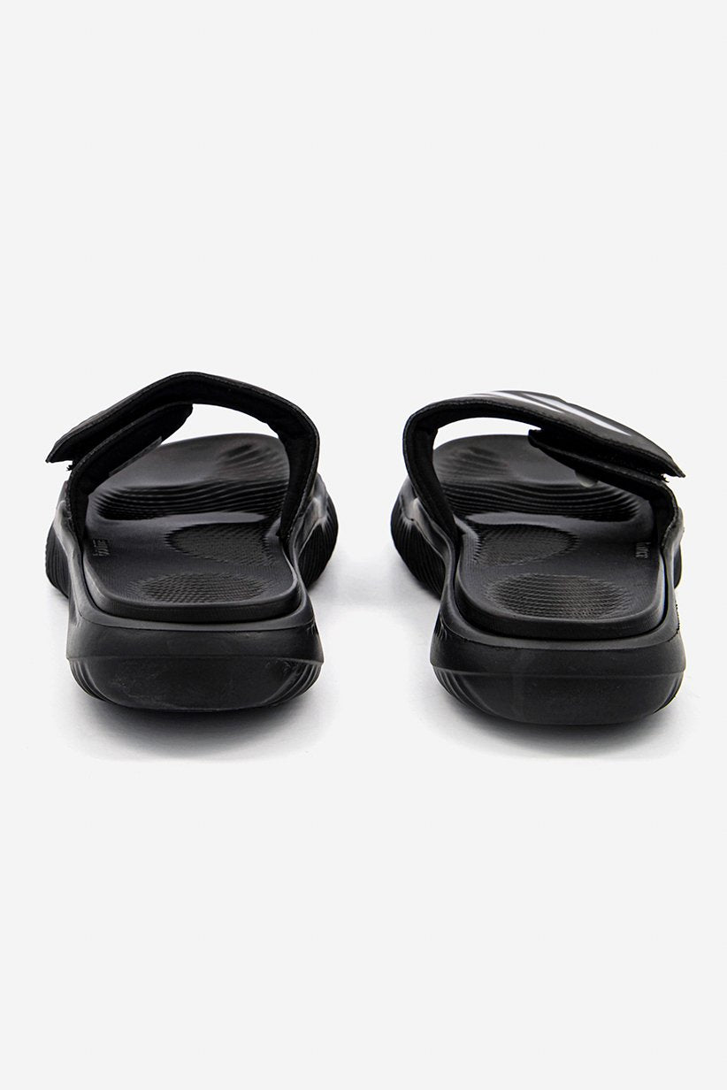 Men Alpha Bounce Slip On Slide, Black - Image 3