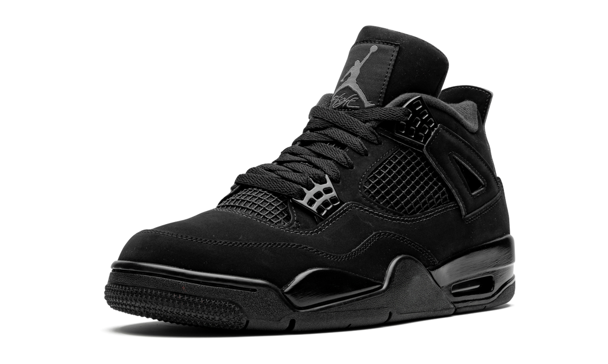 Nike Black Cat Unisex Sports Sneakers Black - Image 2