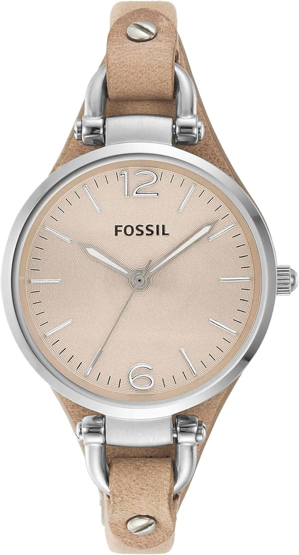 Fossil Georgia Mini Women's Dial Leather