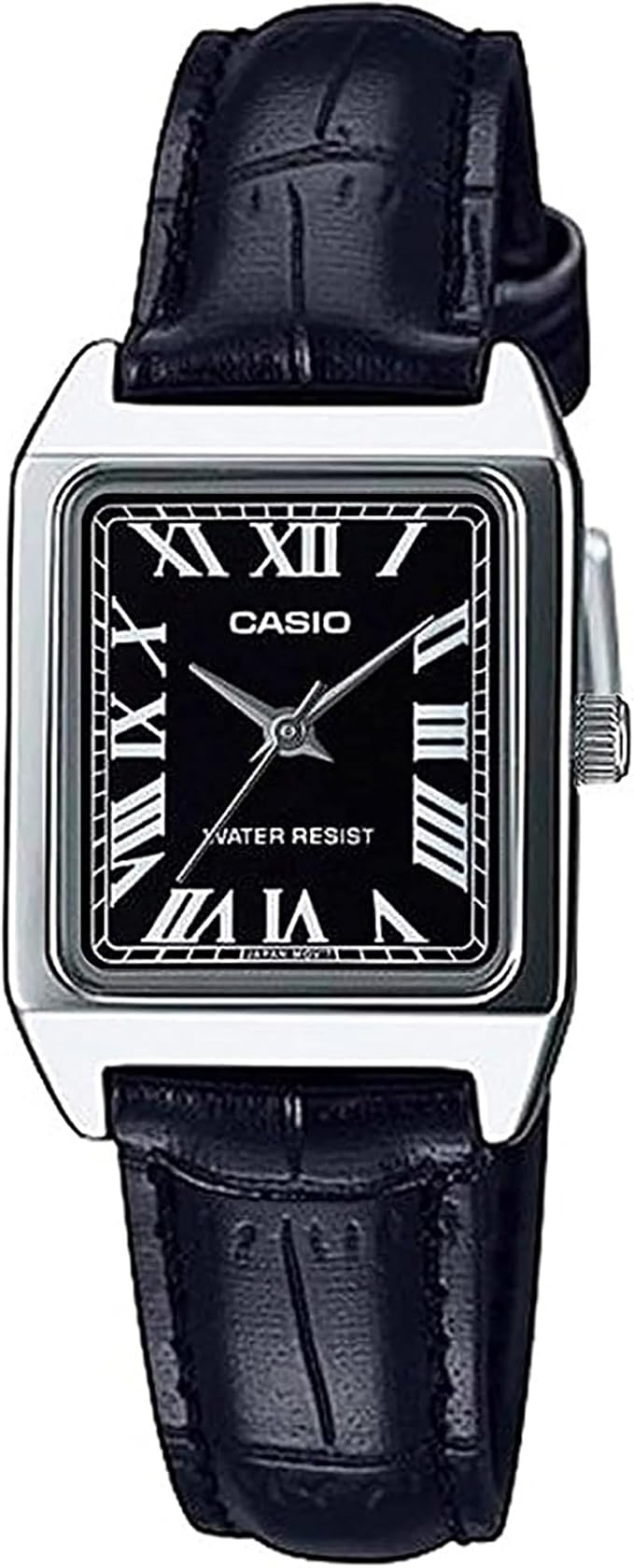 Casio Women's Watch - LTP-V007L-1BUDF Black Dial, Black Band - Image 1