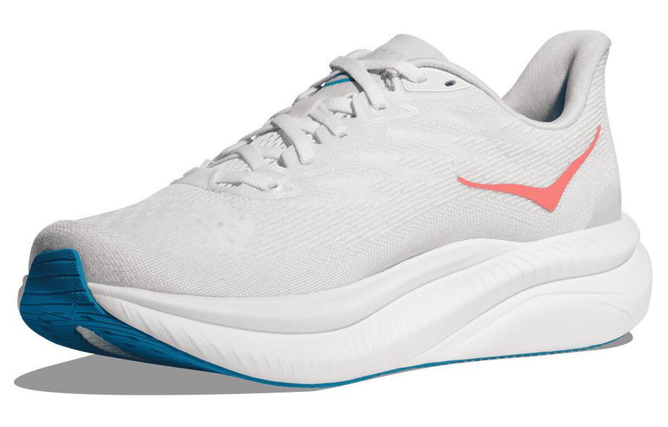 Mach 6 White Nimbus Cloud Women's HOKA ONE ONE, Grey White - Image 3