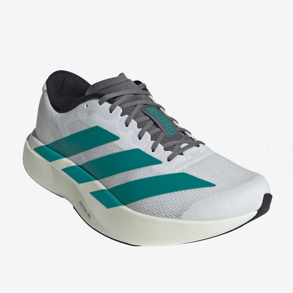 Adidas Adizero Evo SL Cloud White / Pure Teal / Grey Four - Image 2