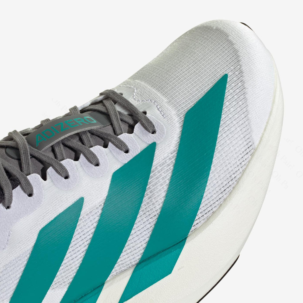 Adidas Adizero Evo SL Cloud White / Pure Teal / Grey Four - Image 5