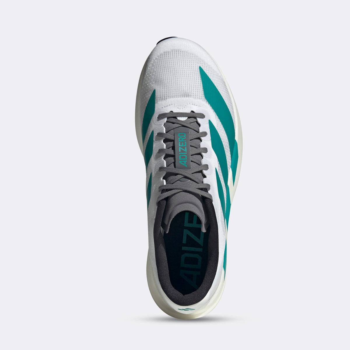 Adidas Adizero Evo SL Cloud White / Pure Teal / Grey Four - Image 6