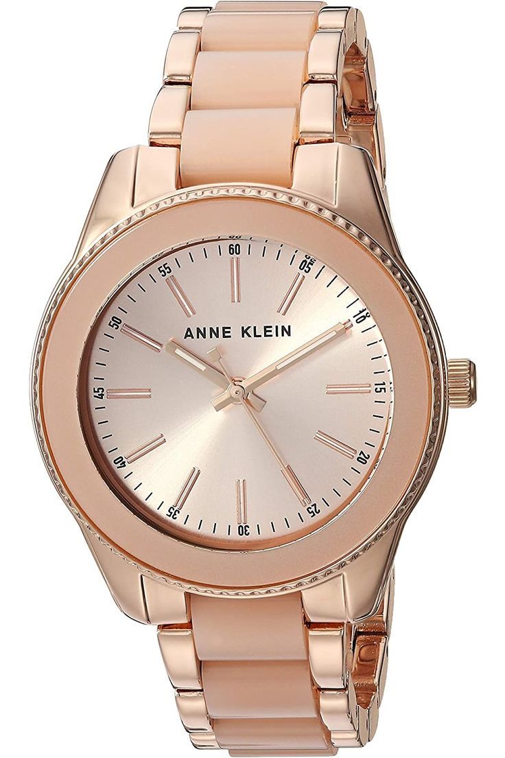 Anne Klein Women's Rose Gold-Tone Bracelet Watch - Image 2