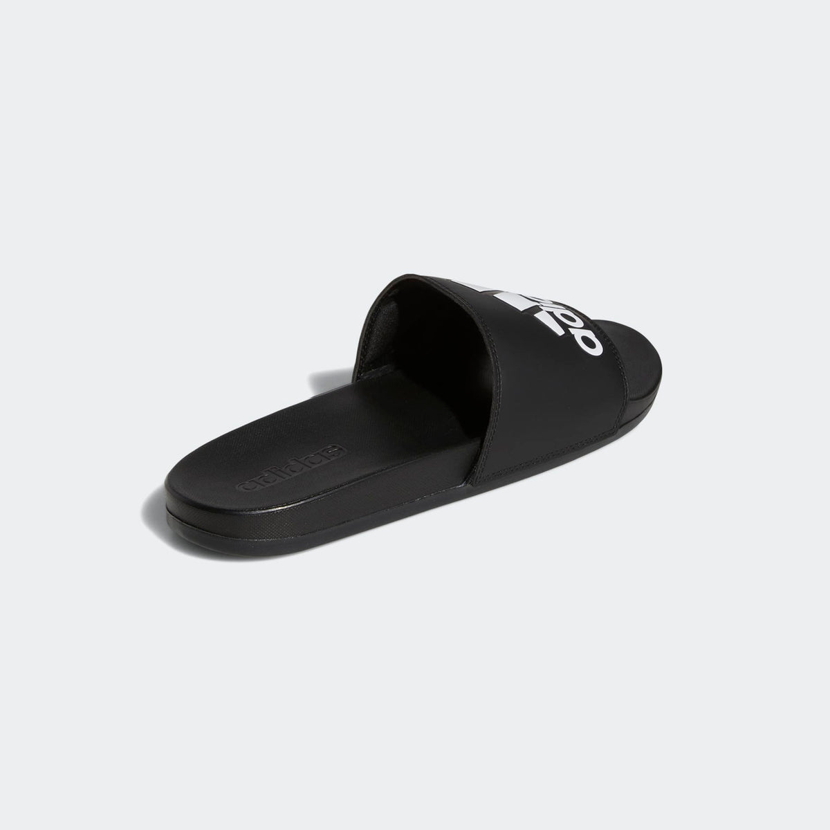 Adidas Adilette Comfort Slides - Black/White - Image 3