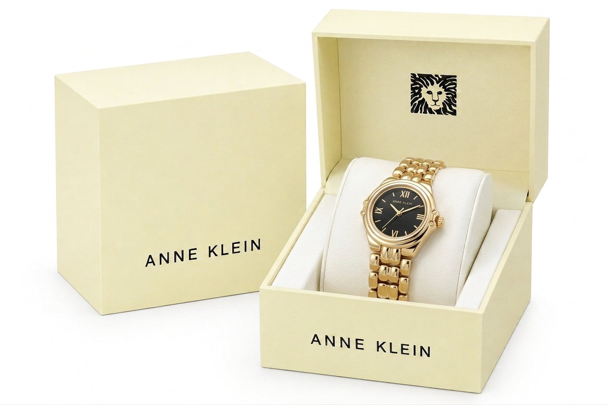 Anne Klein Women's Gold-Tone Bracelet Watch - Image 3