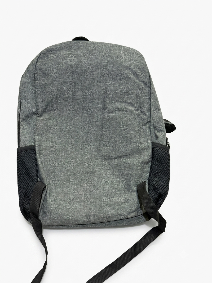 Grey Casual Everyday Laptop Backpack - Image 1