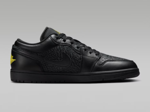 Nike Air Jordan 1 Low Black Elephant Print - Image 6