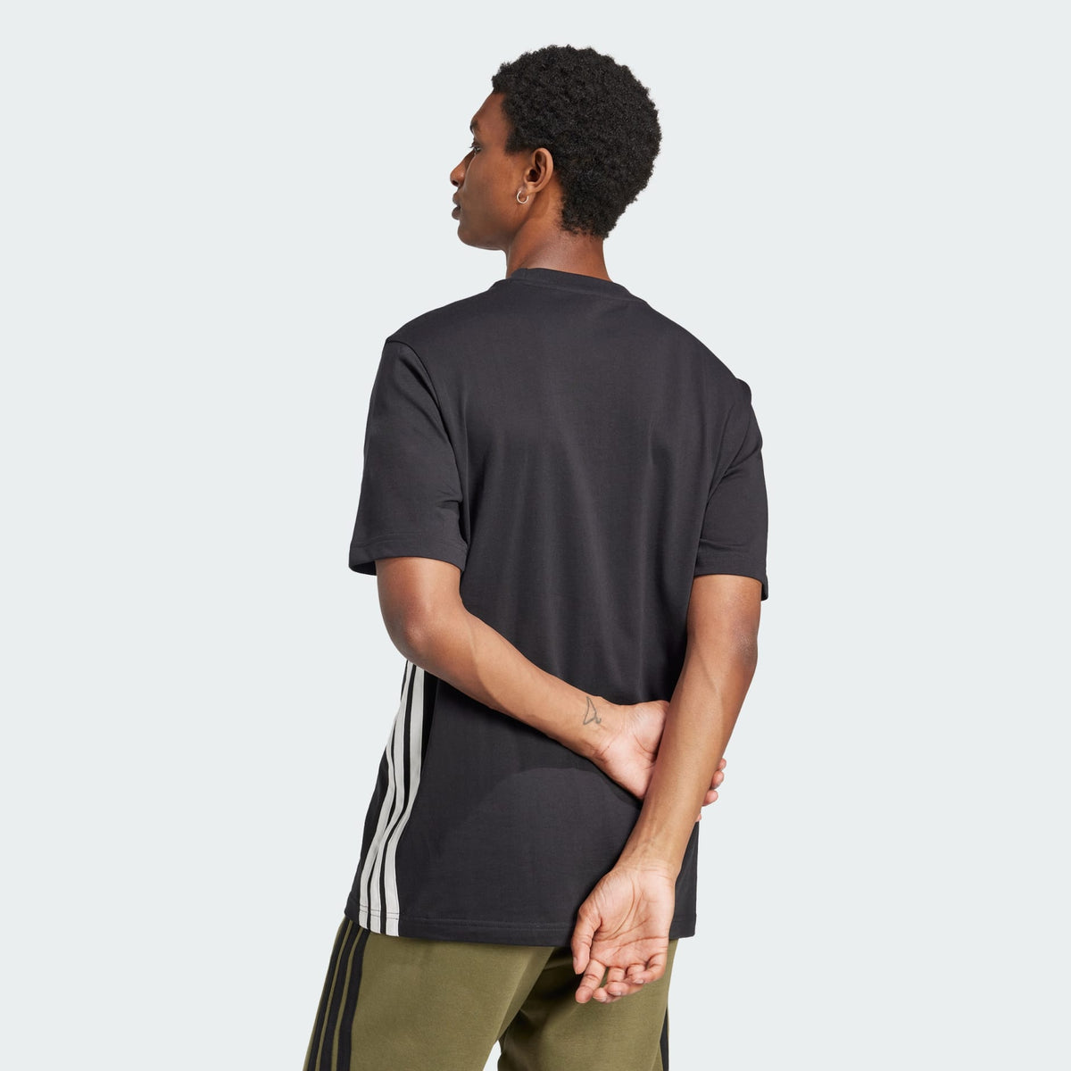Adidas Essentials 3-Stripes Single Jersey Tee - Image 2