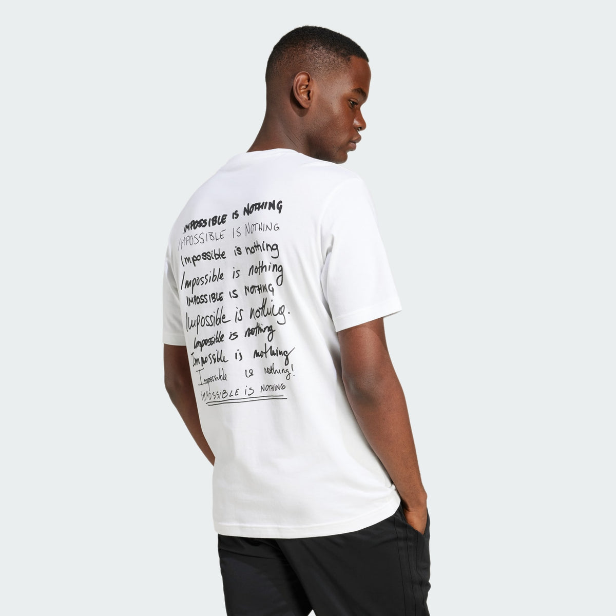 Adidas Impossible Is Nothing Graphic Tee - Image 2