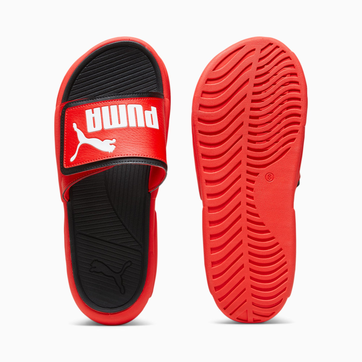 Puma Royalcat Comfort Slides - Red - Image 1