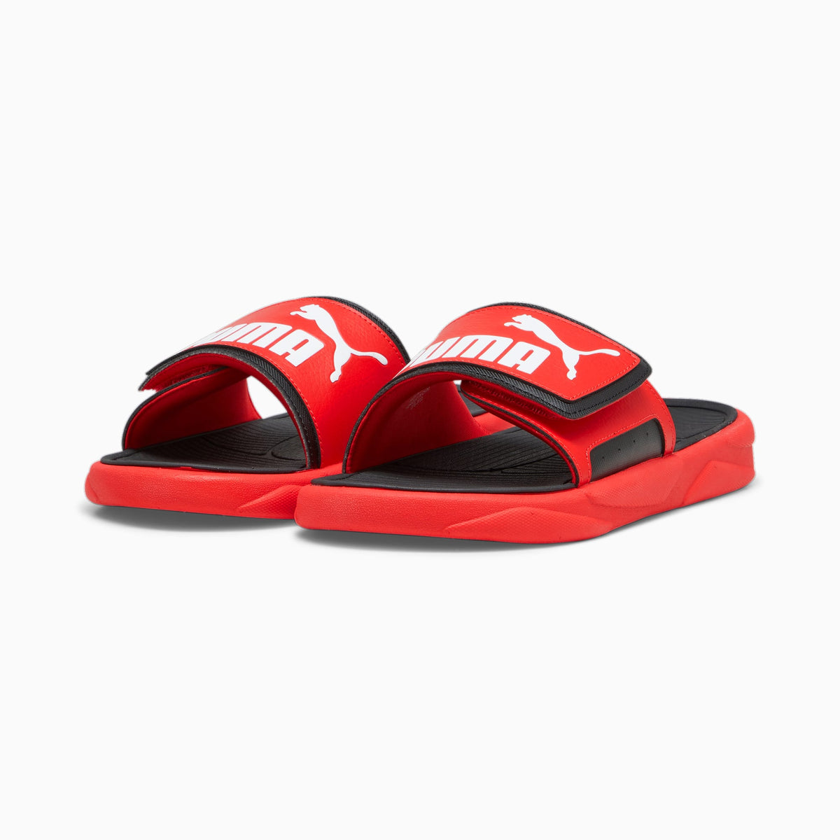 Puma Royalcat Comfort Slides - Red - Image 2