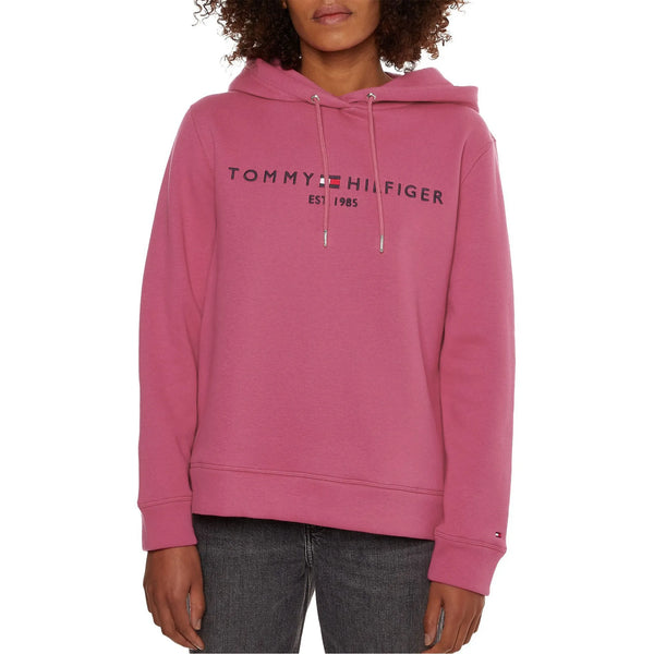 Tommy Hilfiger Women's Core Flag Embroidery Fleece Hoodie