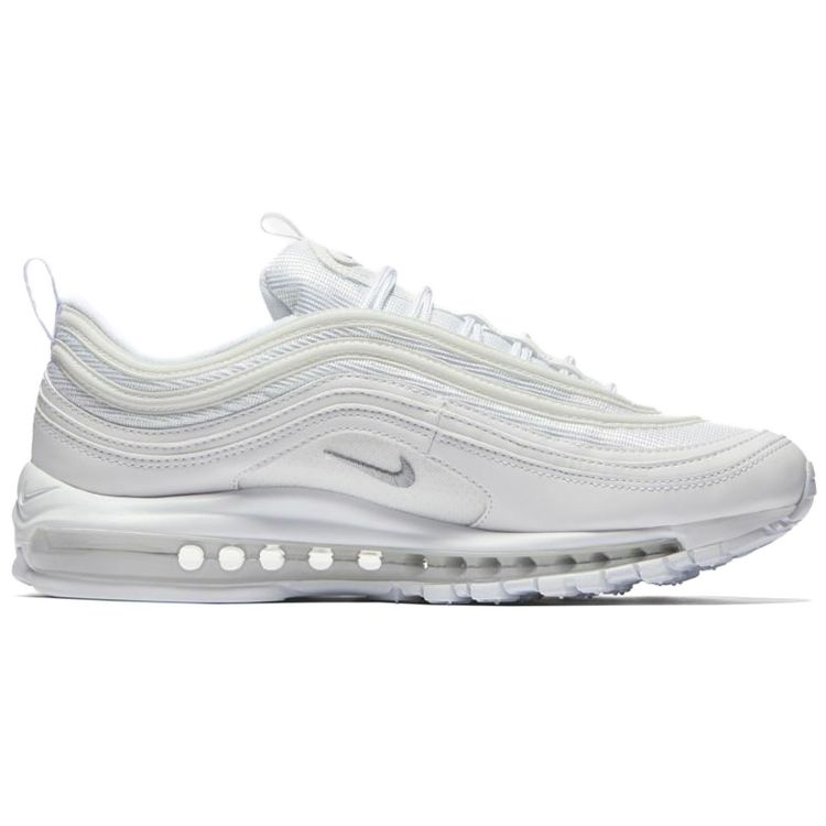 Nike Air Max 97 Triple White Men's Sneakers (Wolf Grey/Black) - Image 2