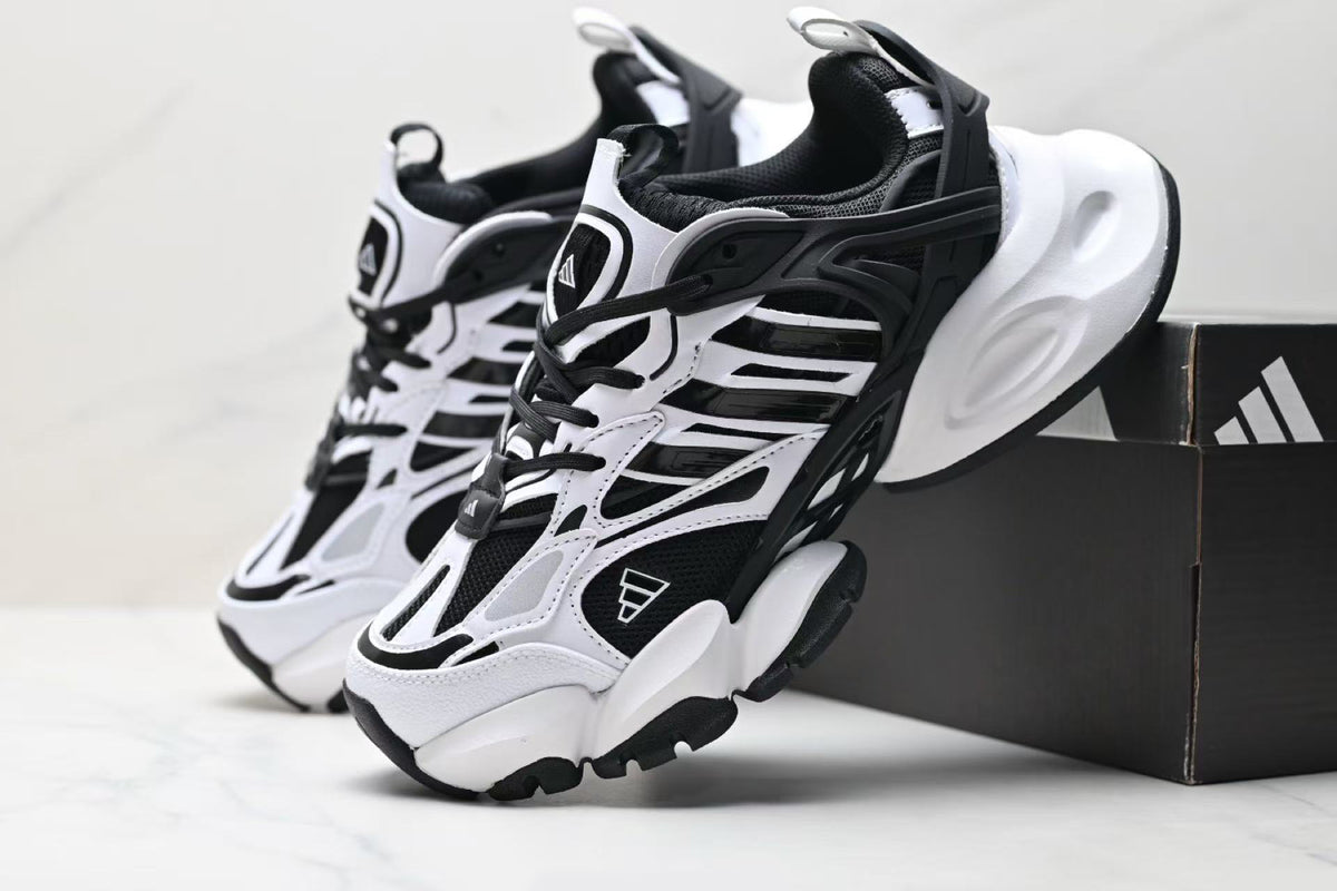 adidas ADISTAR XLG Runner Deluxe 'White/Black' - Image 3
