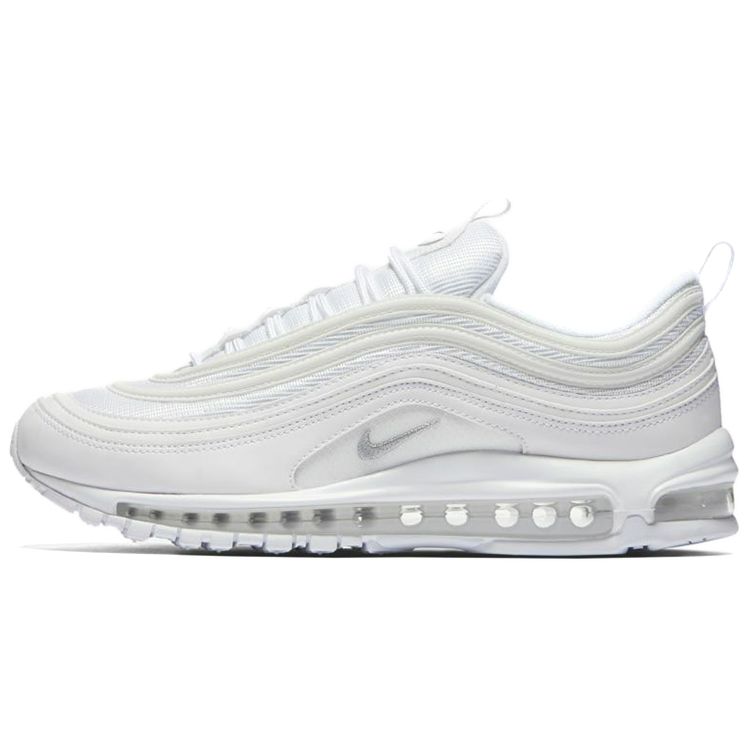 Nike Air Max 97 Triple White Men's Sneakers (Wolf Grey/Black) - Image 1
