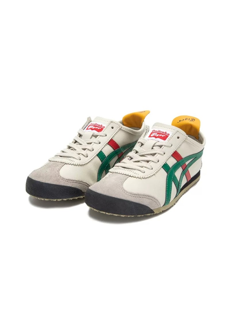 Onitsuka Tiger Mexico 66 Athlesiure Sneakers Beige/Green/Red - Image 3