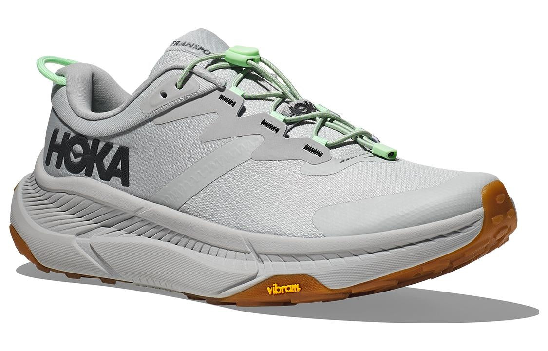 Hoka Transport 'Harbor Mist Lime Glow' - Image 2