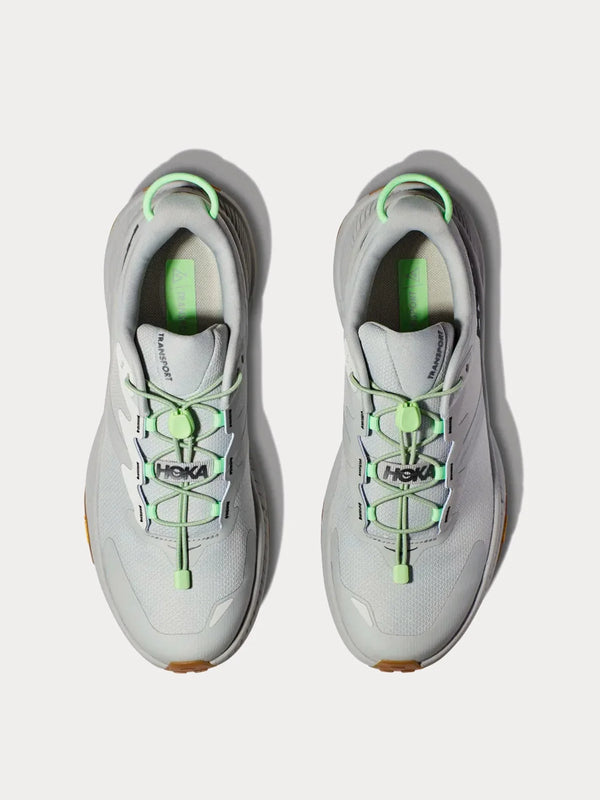 Hoka Transport 'Harbor Mist Lime Glow' - Image 2
