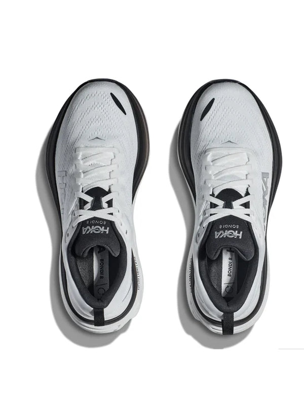 HOKA Bondi 8 2E Wide 'White Black' - Image 2