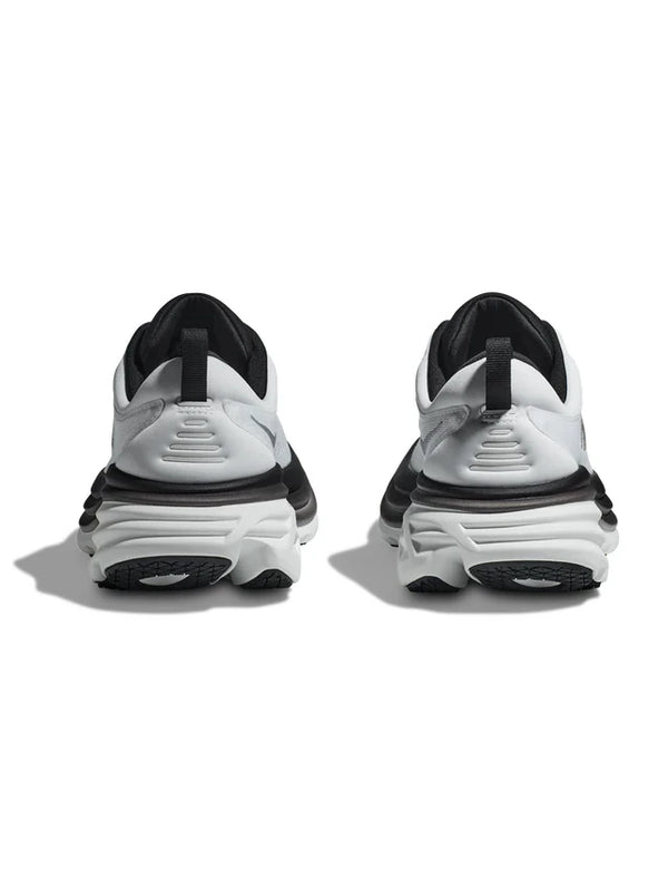 HOKA Bondi 8 2E Wide 'White Black' - Image 4
