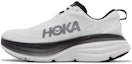 HOKA Bondi 8 2E Wide 'White Black'
