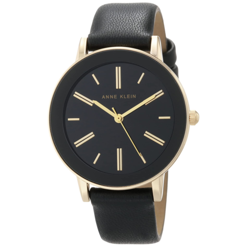 Anne Klein Women's Leather Strap Watch - Image 1