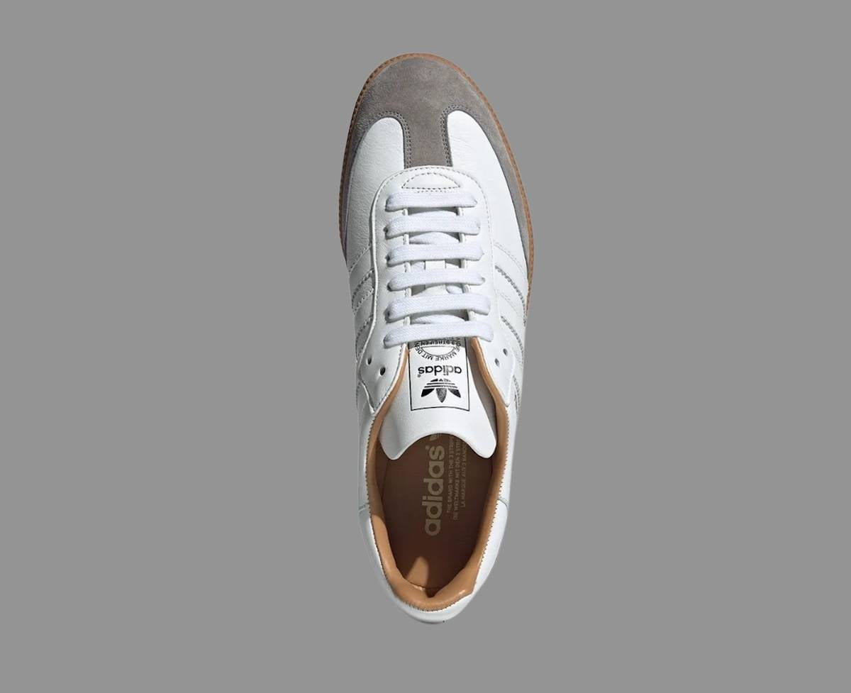 Adidas Samba OG White Grey Gum Sneakers - Image 3