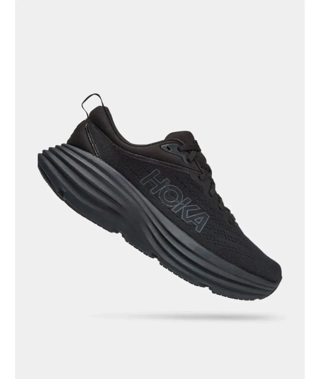 HOKA Bondi 8 2E Wide 'Triple Black' - Image 3