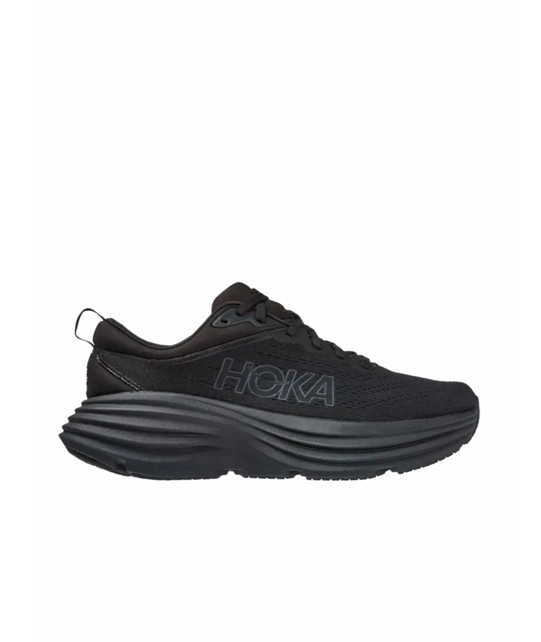 HOKA Bondi 8 2E Wide 'Triple Black' - Image 1