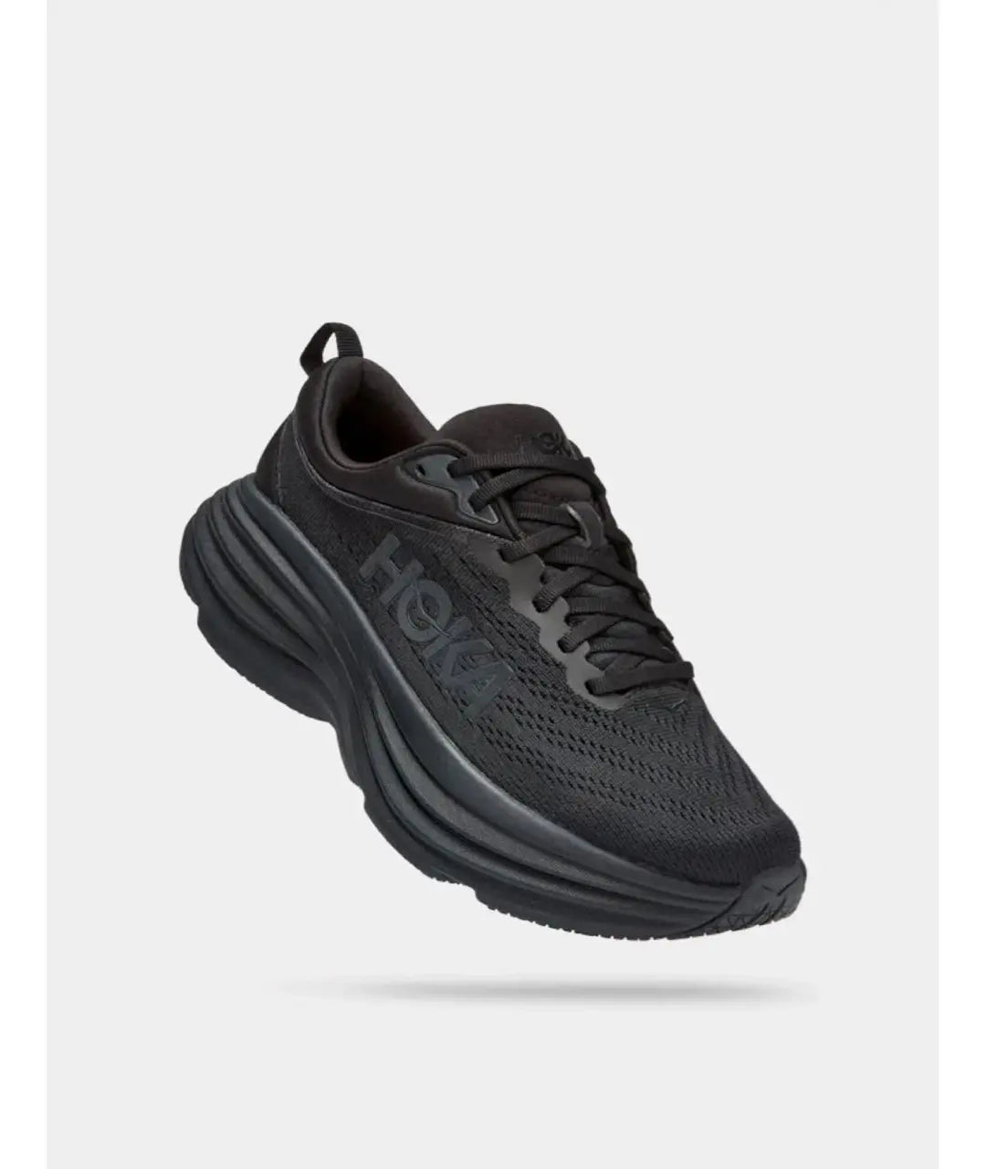 HOKA Bondi 8 2E Wide 'Triple Black' - Image 2