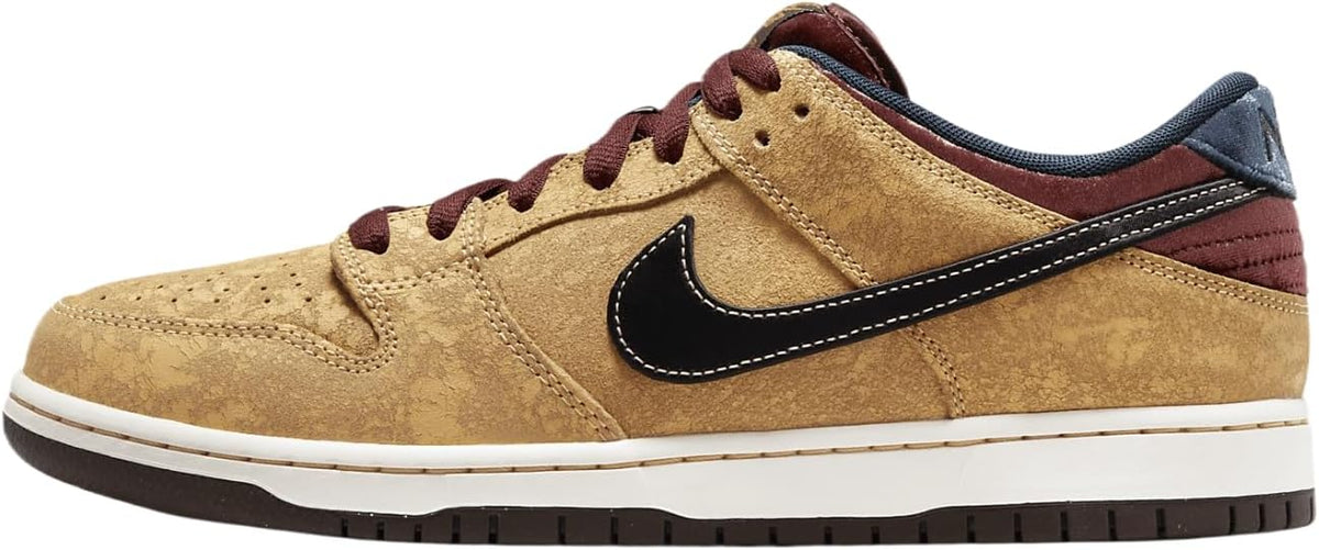 Nike Dunk Low Premium Wheat Brown Sneakers - Image 1