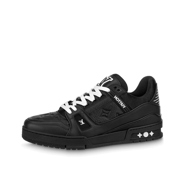 Louis Vuitton Trainer Black Embossed Monogram
