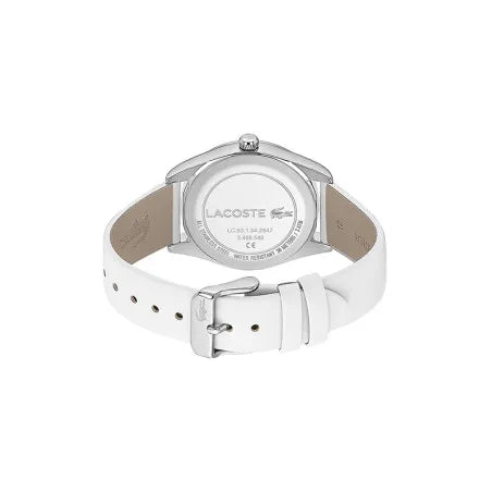 Parisienne Lacoste white leather watch - Image 3