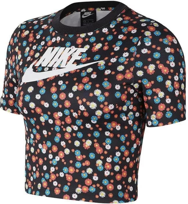Nike W NSW HRTG TOP SS FLORAL - Image 1